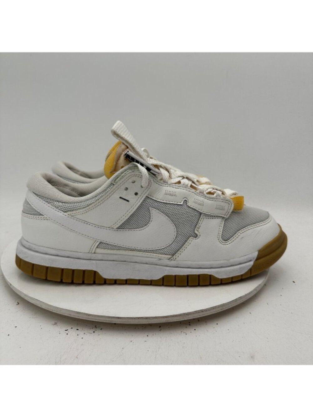 Nike Air Dunk Jumbo Men Size 9.5 DV0821-001 Photon Dust Gum Light Brown Shoes - Picture 4 of 11